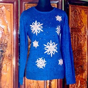 NWT!! Snowflake Christmas Sweater